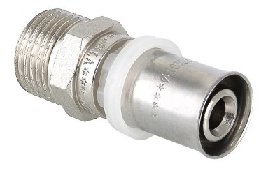 Соединитель  пресс с переходом на нар. р Valtec 32* 1        (5уп/50ящ) - Изображение №1