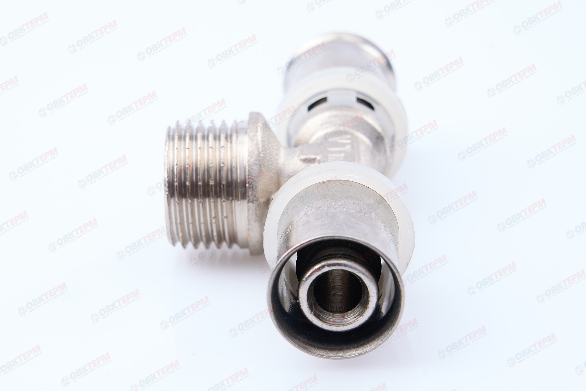 Тройник  пресс с переходом на нар. р. Valtec 16*1/2*16     (10уп/80ящ) - миниатюра №6