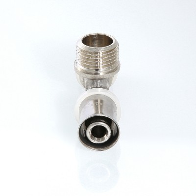 Тройник  пресс с переходом на нар. р. Valtec 16*1/2*16     (10уп/80ящ) - Изображение №3
