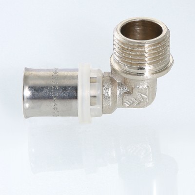 Угольник  пресс с перех. на наруж. р. Valtec 20*1/2    (10уп/100ящ) - Изображение №4