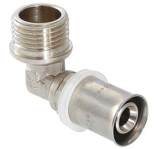 Угольник  пресс с перех. на наруж. р. Valtec 20*1/2    (10уп/100ящ) - миниатюра №6