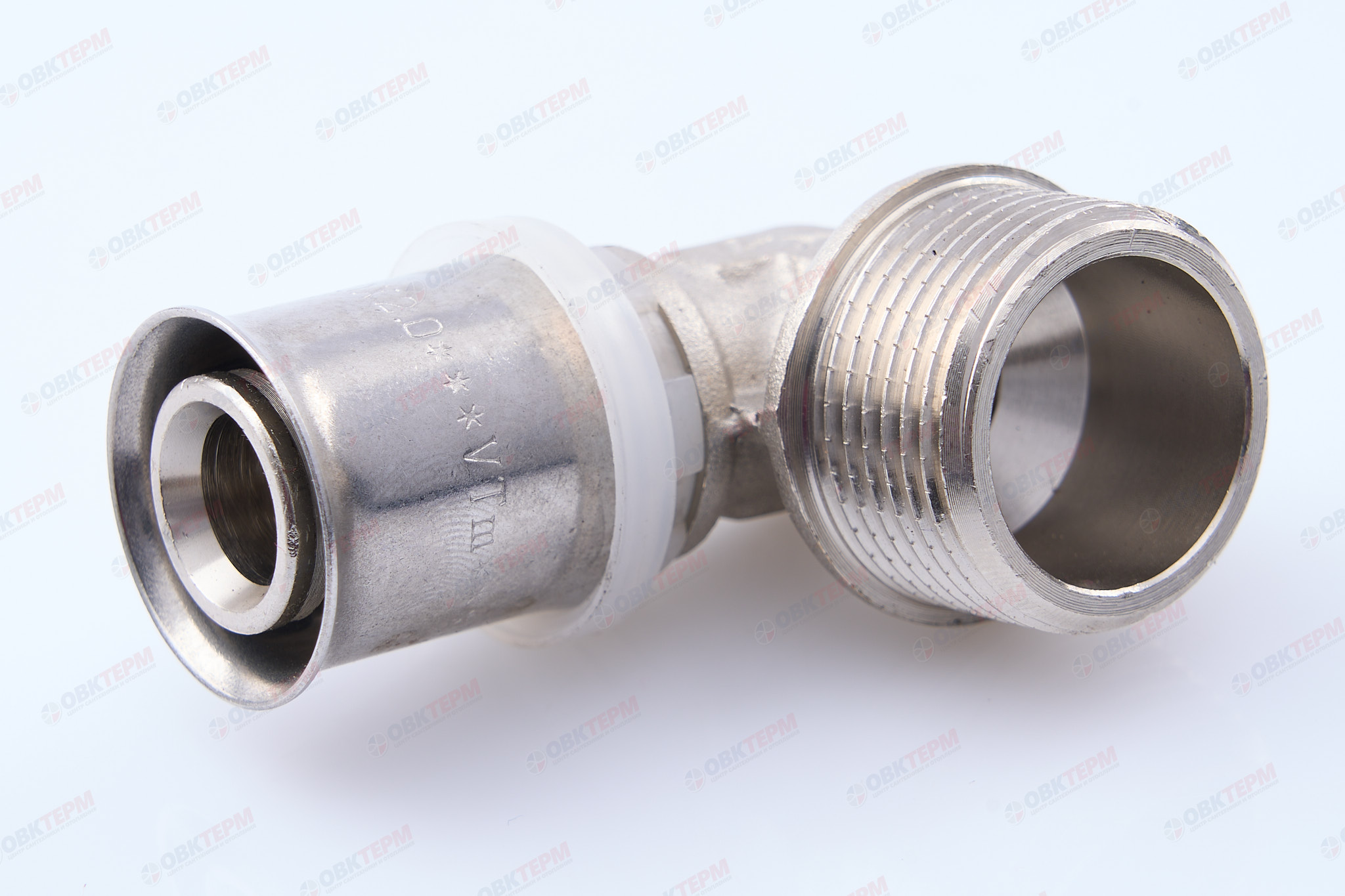 Угольник  пресс с перех. на наруж. р. Valtec 20*3/4     (10уп/90ящ) - Изображение №1