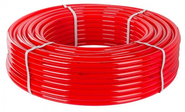 Труба    16     сшит. п/эт  PEX  GIACOTHERM  (240 м)   красная - Изображение №1