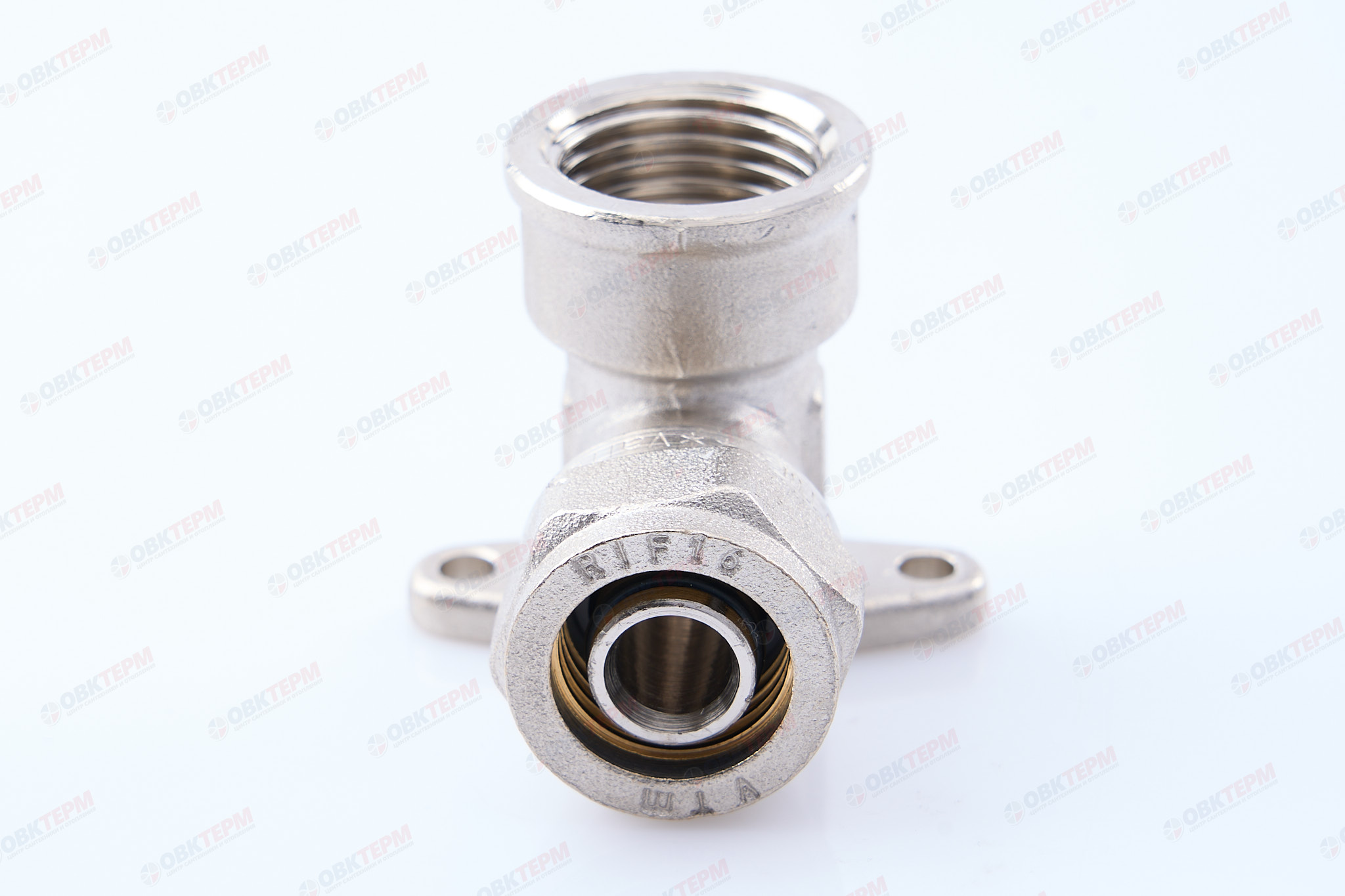 Водорозетка  обжимная  Valtec 16 * 1/2"   внутрь              (10уп/70ящ) - миниатюра №7