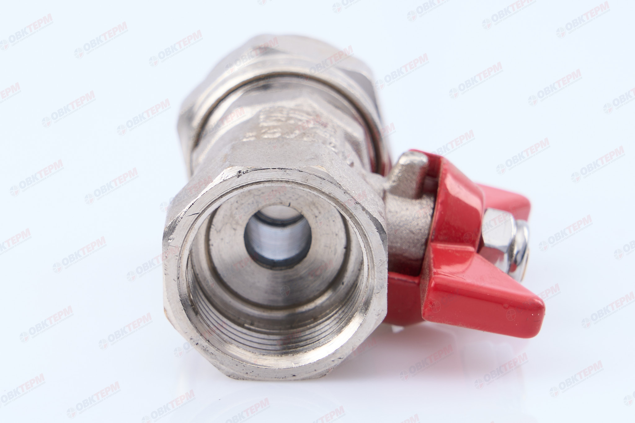 Кран шаровый  Valtec под обжим  16* 1/2"в  бабочка          (14шт) - миниатюра №8