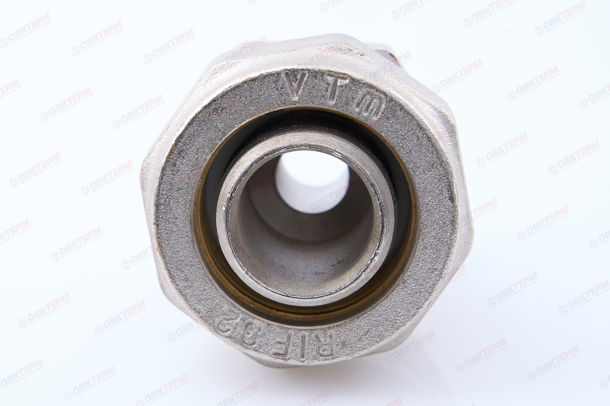 Соединитель  обжимной  Valtec 32*20      (5уп/40ящ) - миниатюра №7