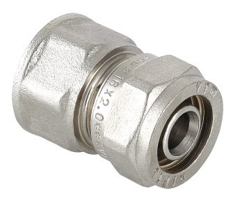Соединитель  обжимной с переходом на вн. р Valtec 26*3/4           (5уп/70ящ) - миниатюра №7