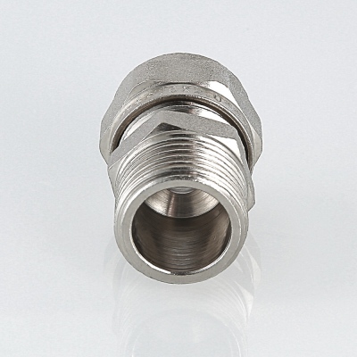 Соединитель  обжимной с переходом на н. р Valtec 16*3/4           (10уп/150ящ) - Изображение №2