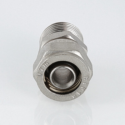 Соединитель  обжимной с переходом на н. р Valtec 16*3/4           (10уп/150ящ) - Изображение №5