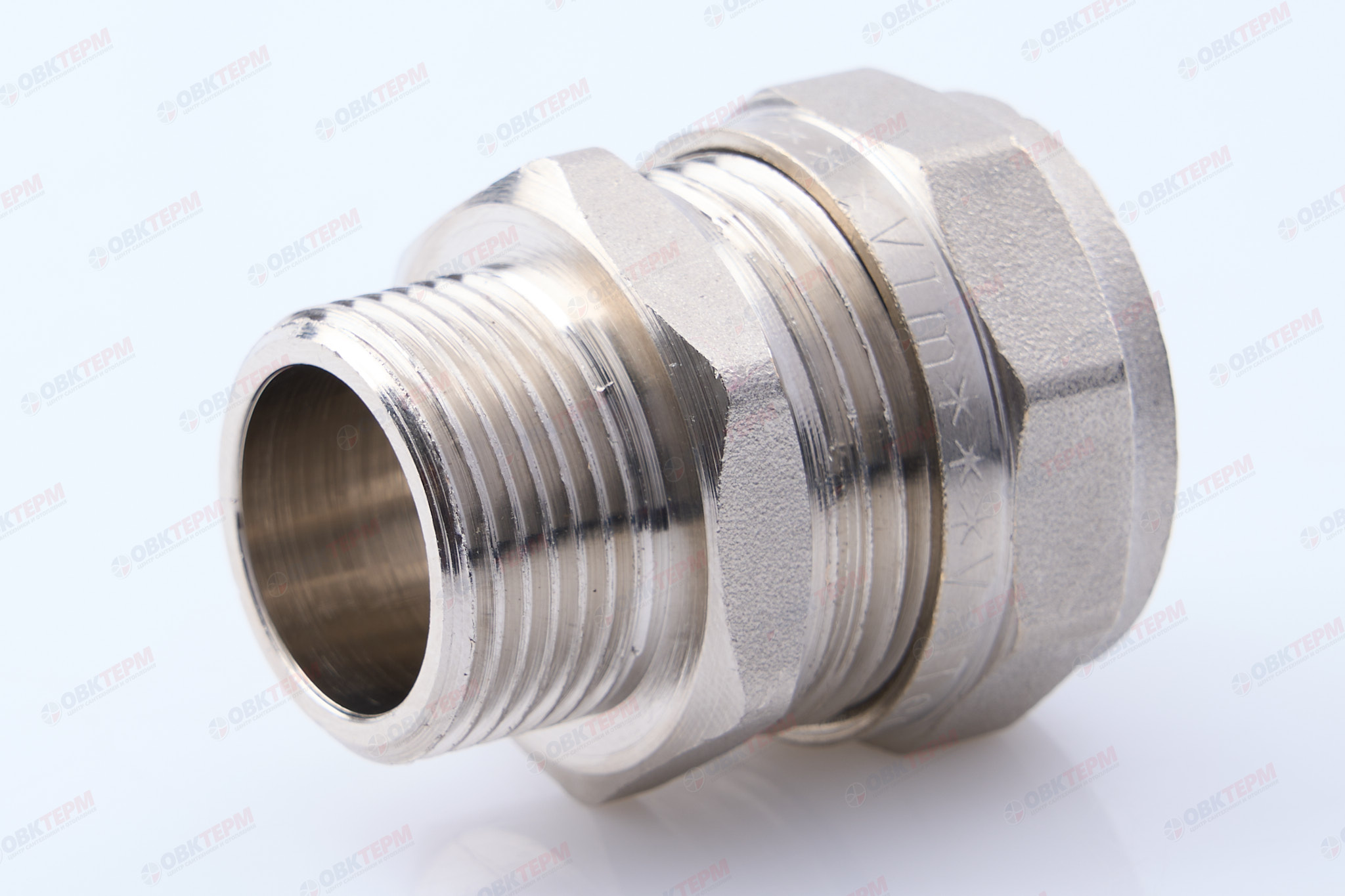 Соединитель  обжимной с переходом на н. р Valtec 26* 3/4"             (5шт) - Изображение №1
