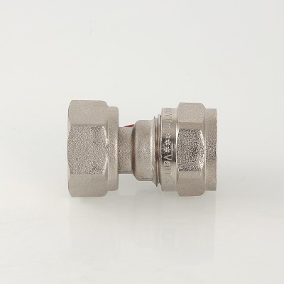 Соединитель обжимной с накидной гайкой Valtec 16*1/2      ( 10уп/180ящ) - Изображение №4
