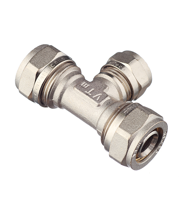 Тройник  обжимной  Valtec 20*16*20       (5уп/45ящ) - Изображение №2