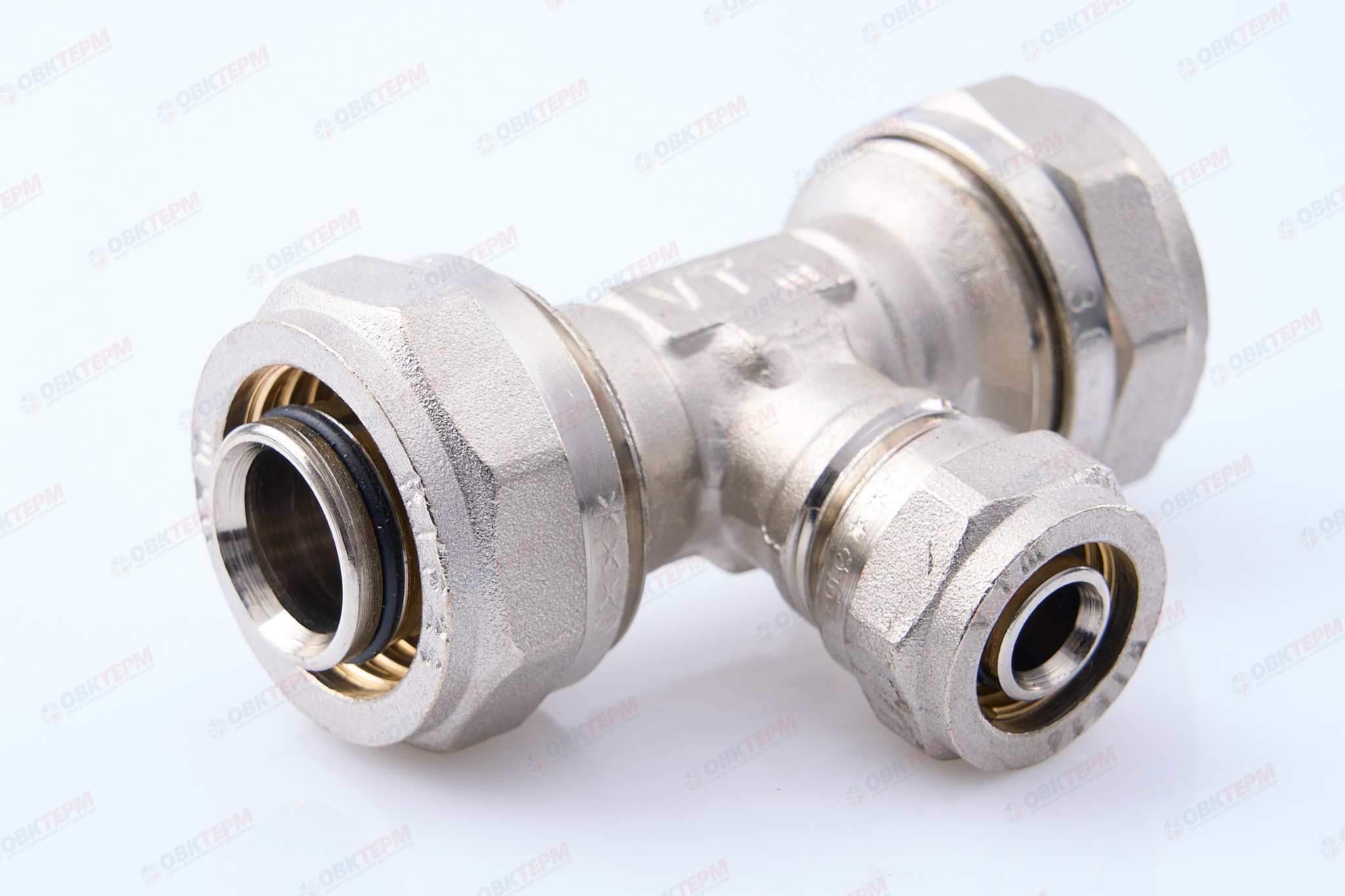 Тройник  обжимной  Valtec 26*16*26    (5уп/30ящ) - Изображение №1