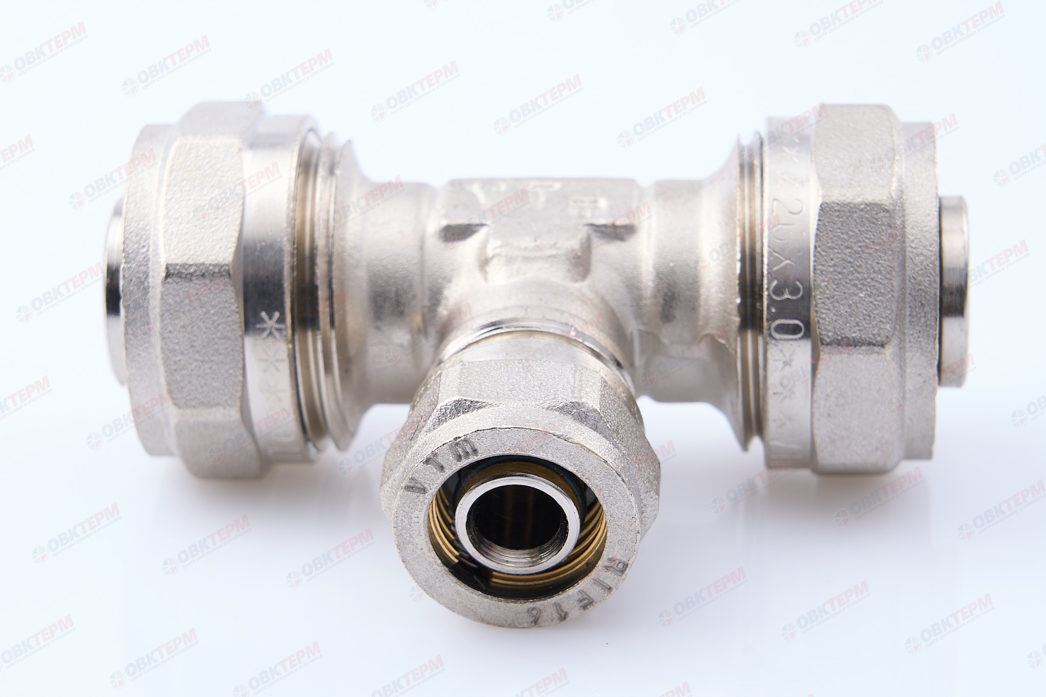Тройник  обжимной  Valtec 26*16*26    (5уп/30ящ) - Изображение №3