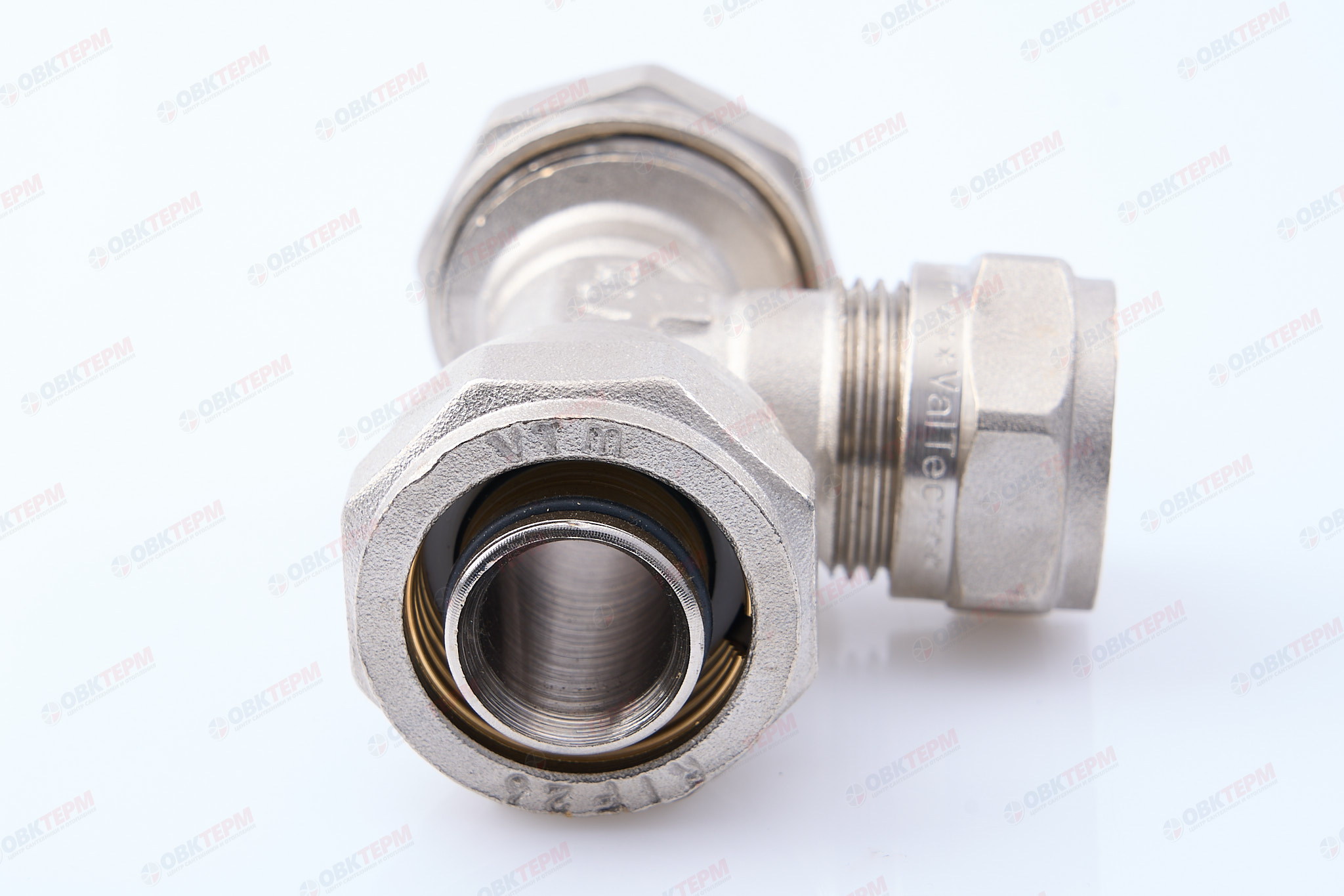 Тройник  обжимной  Valtec 26*20*26          (5уп/30ящ) - миниатюра №7
