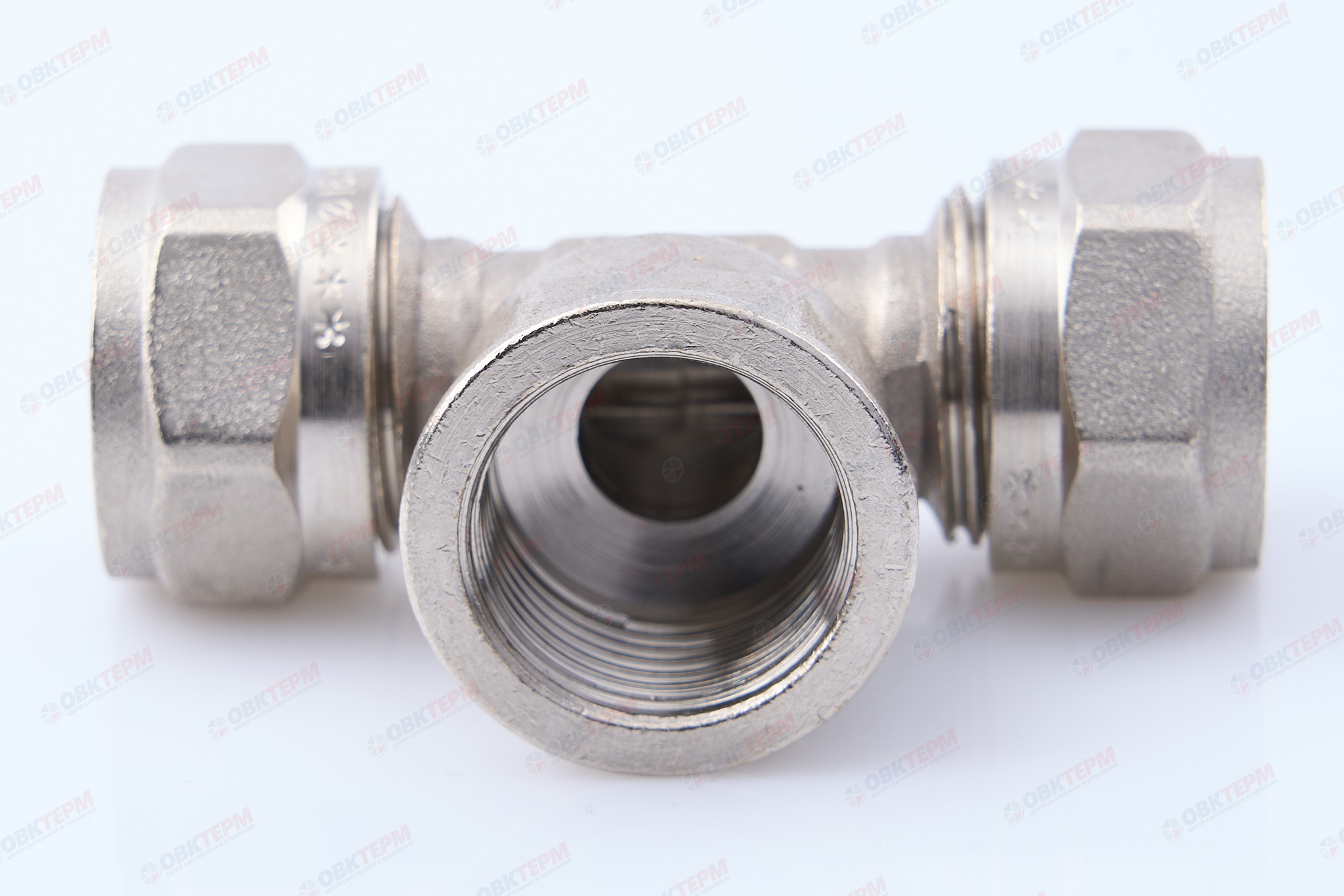 Тройник  обжимной  Valtec с переходом на вн. р. 16*1/2     (10уп/70ящ) - Изображение №5