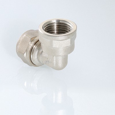 Угольник  обжимной   с переходом на вн. р.  Valtec 16 *  1/2"          (10уп/130ящ) - Изображение №3