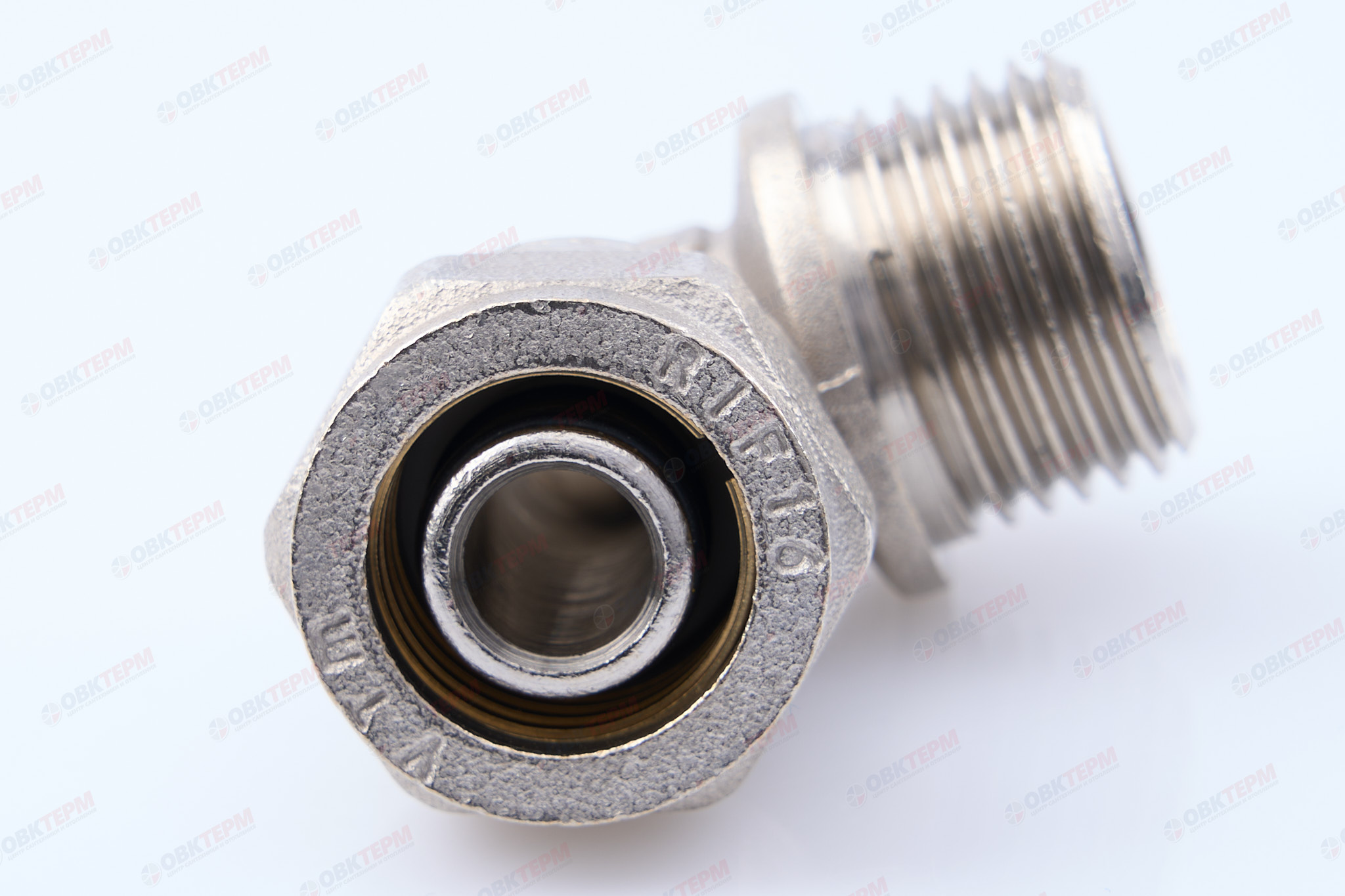 Угольник  обжимной   с переходом на нар. р.  Valtec 16 *  1/2"          (10уп150ящ) - миниатюра №8