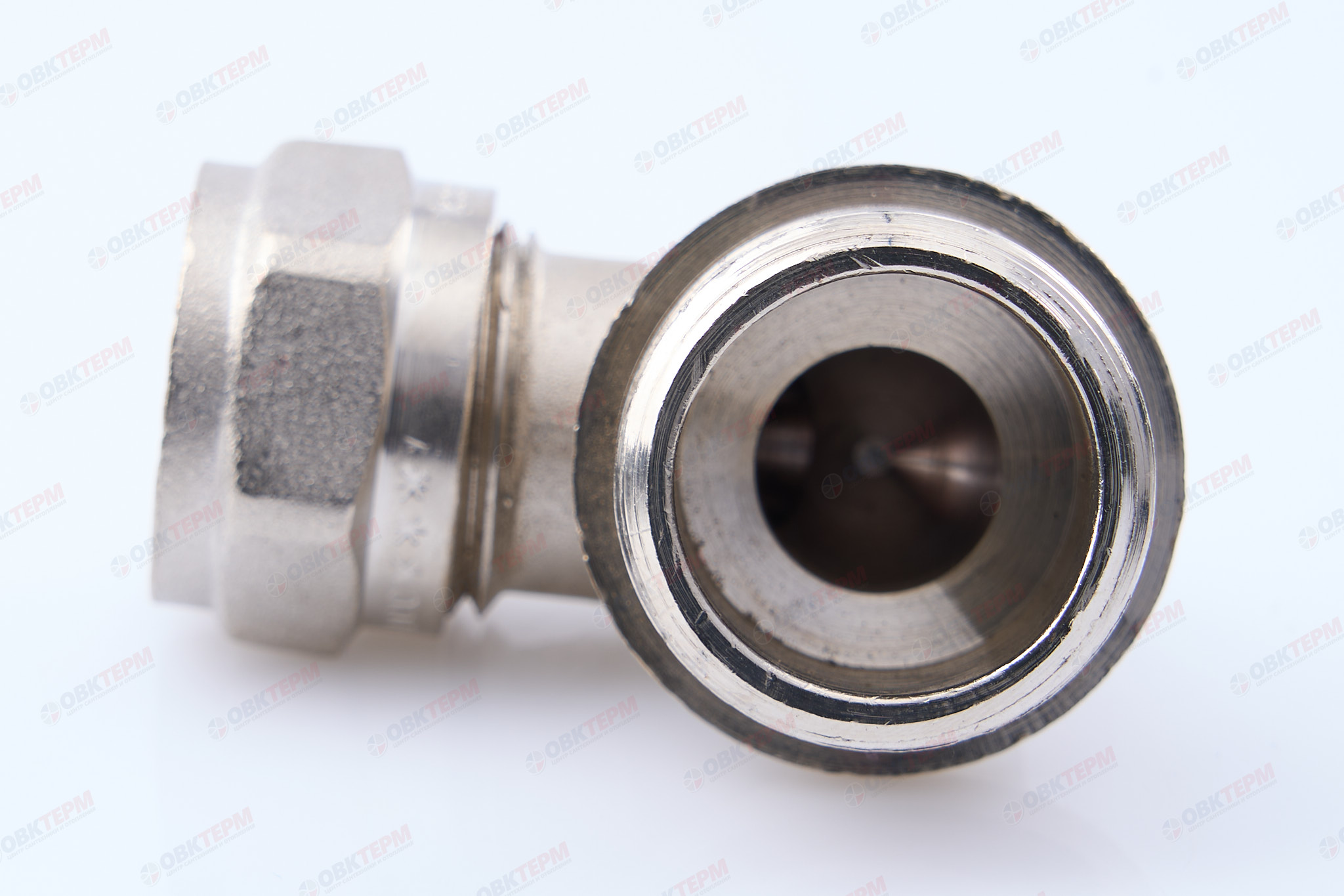 Угольник  обжимной   с переходом на нар. р.  Valtec 16 *  3/4"          (10уп/100ящ) - миниатюра №7