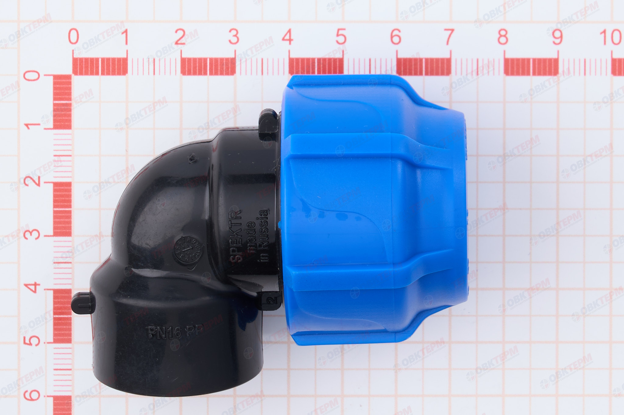 Угол      25 * 1/2"в           ПНД  Spektr    (455/35шт) - миниатюра №6