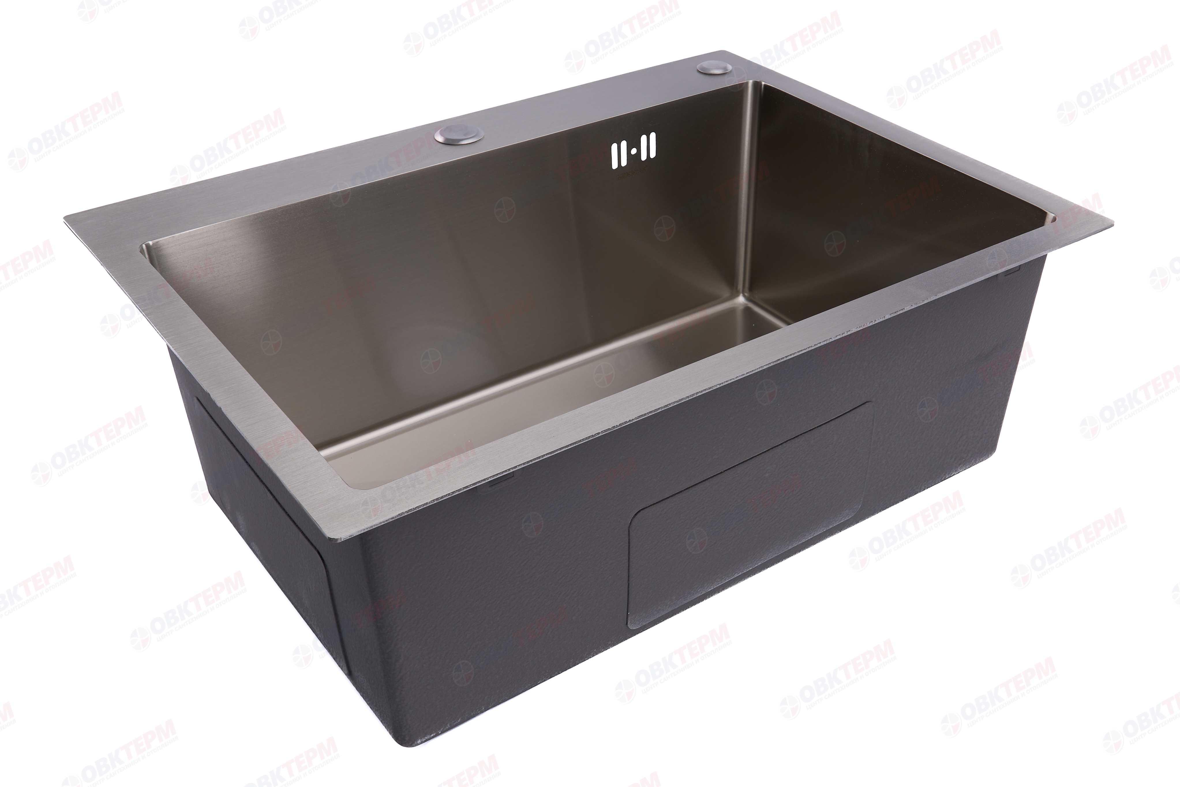 Мойка MIXXUS MH5843 SS COLOR (MH5843 NANO-SILVER) из нерж.стали (3.0/0.8) (цв.нерж.) (1 шт/ящ) - изображение №1