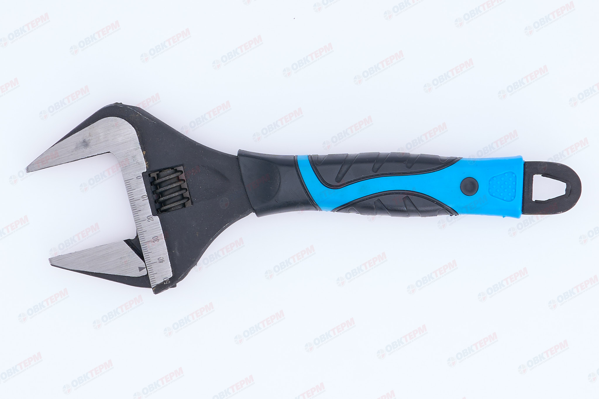 Ключ разводной 250 мм с тонкими губками, 2К рукоятка ТУНДРА - миниатюра №6