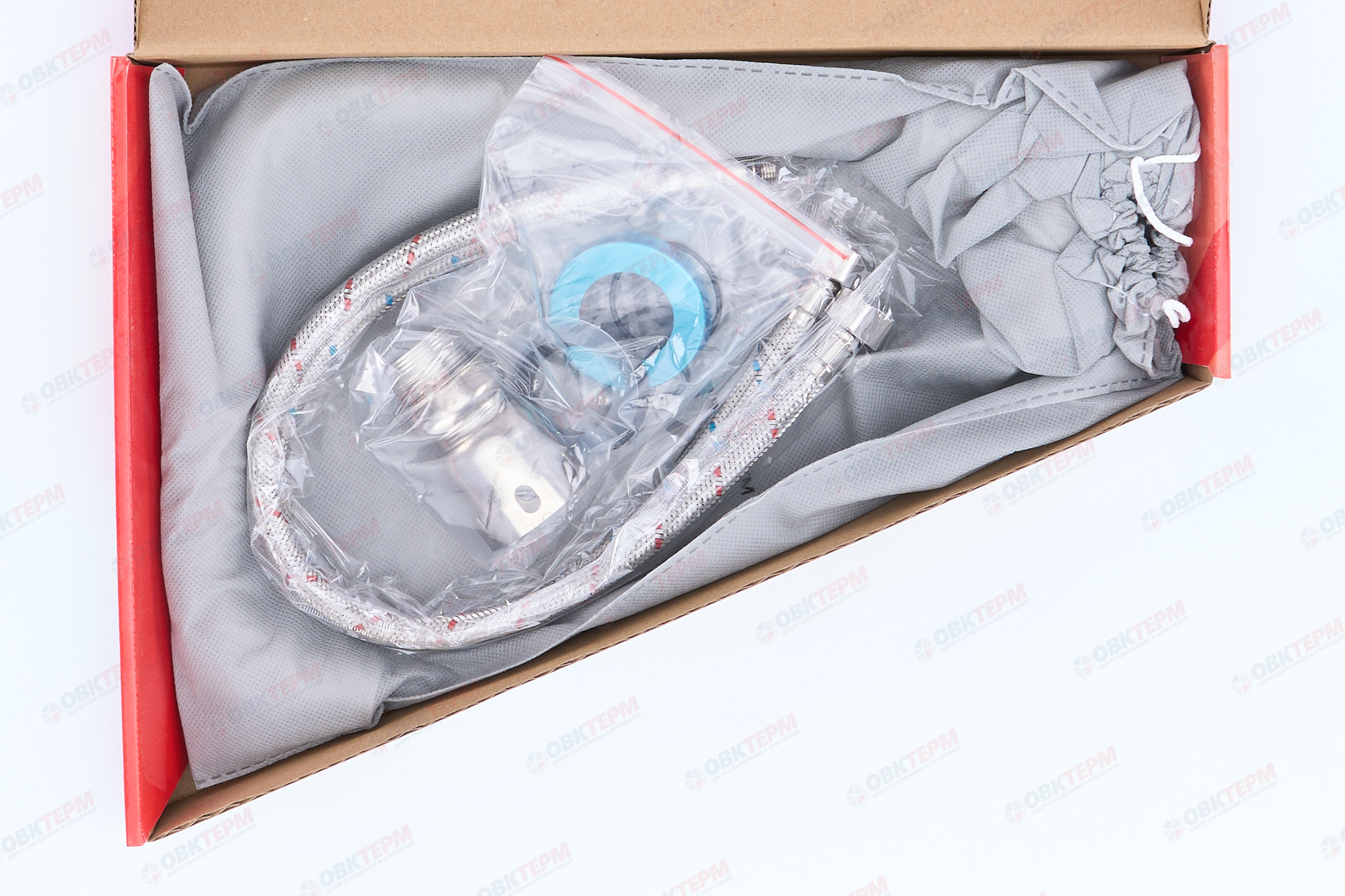 Смеситель д/кухни нерж/сталь ZERIX FOX-011G  10 шт/ящ - миниатюра №5