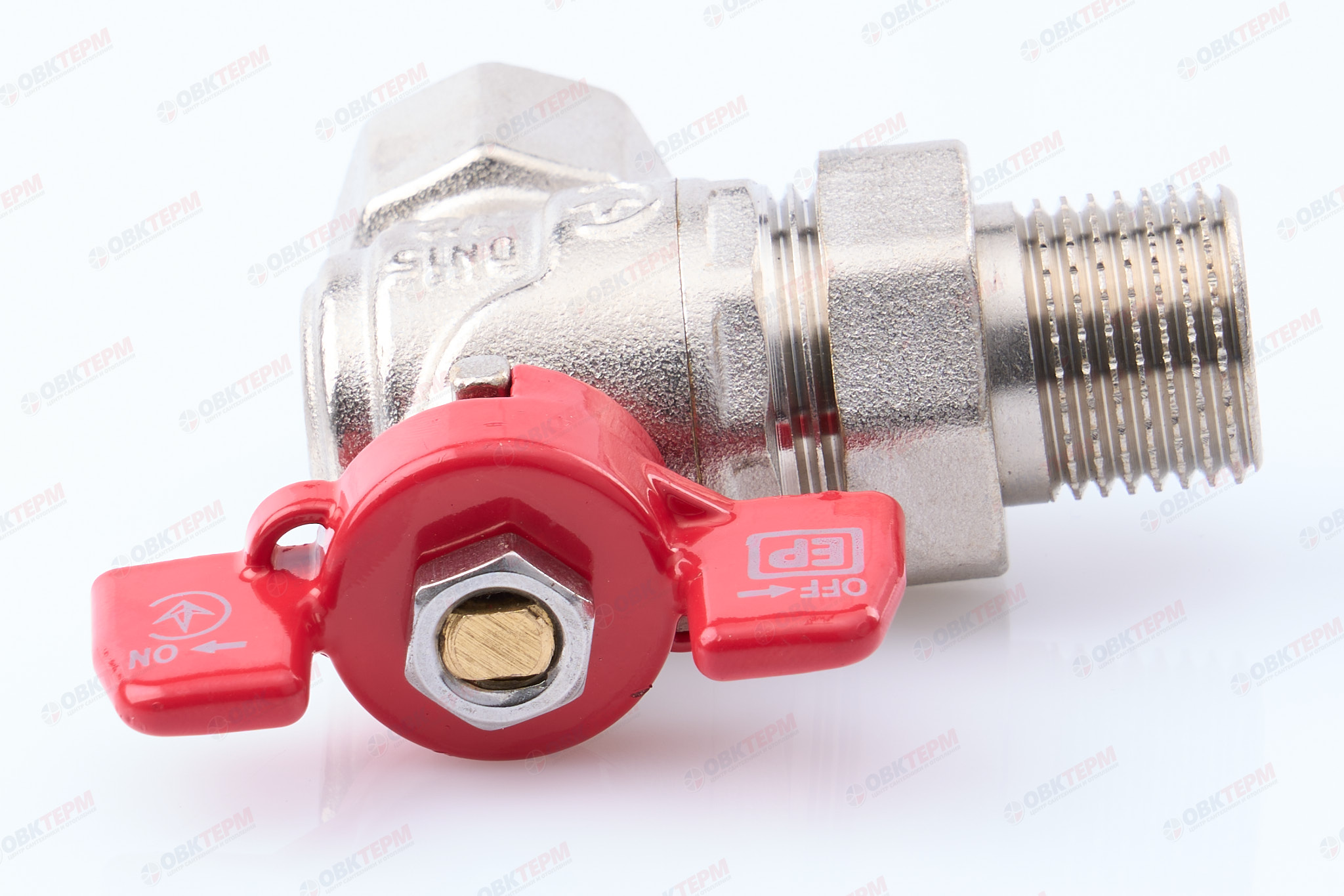 Кран шаровый с американкой угловой   EUROPRODUCT     1/2"  ВН     (80 шт) - Изображение №5