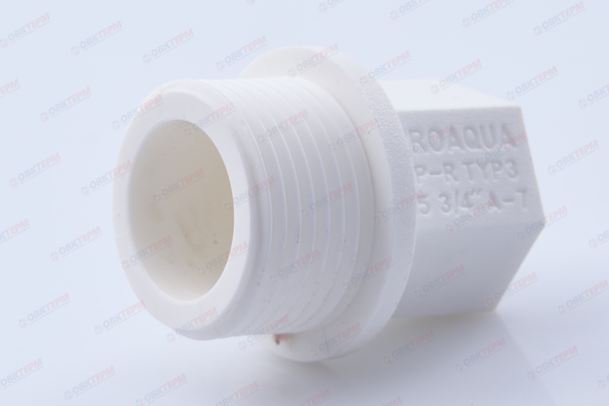 Заглушка резьбовая 25х3/4"   БЕЛАЯ    (PRO AQUA)     (400/100) - Изображение №1