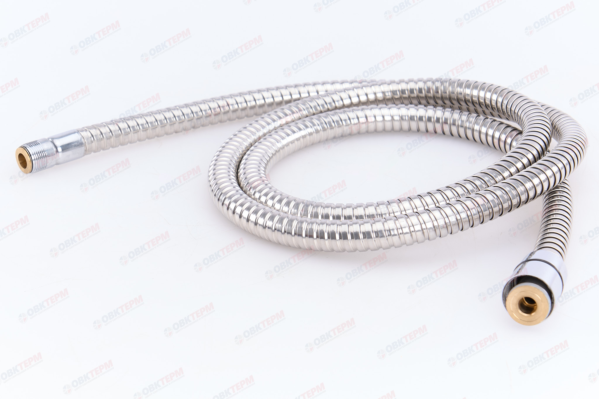 Шланг д/душа ZERIX Chr.F14 для кухонного душа 150 см (50 шт/ящ) - Изображение №1