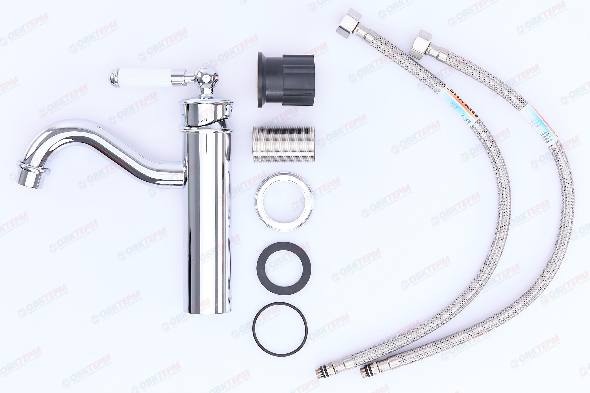 Смеситель д/умывальника MIXXUS PREMIUM VINTAGE 001-B (10шт/ящ) - миниатюра №3