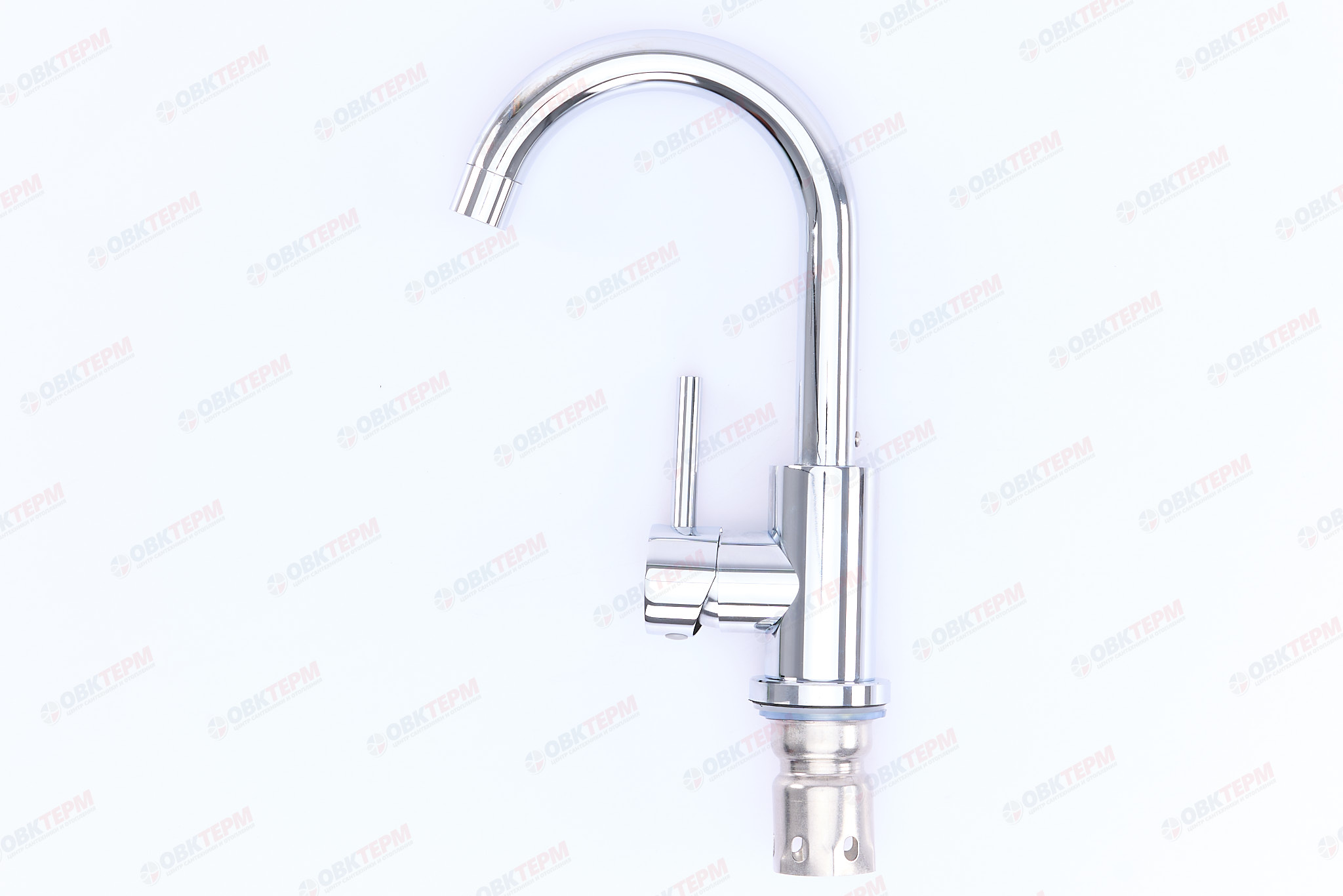 Смеситель д/умывальника нерж/сталь CHAMPION SUS-001(N) CHROME (без подводки) (10 шт/ящ) - миниатюра №2