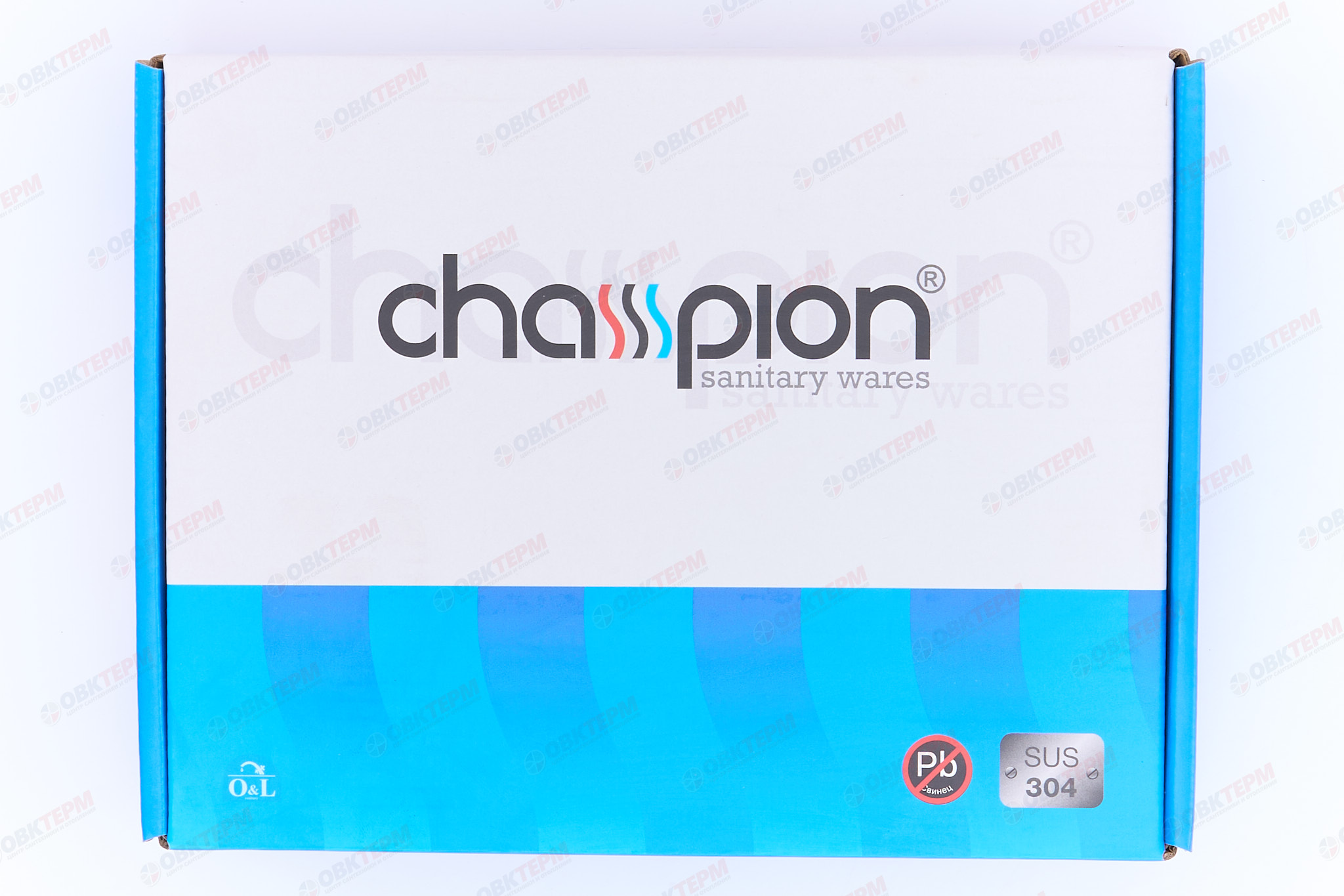 Смеситель д/умывальника нерж/сталь CHAMPION SUS-001(N) CHROME (без подводки) (10 шт/ящ) - миниатюра №5