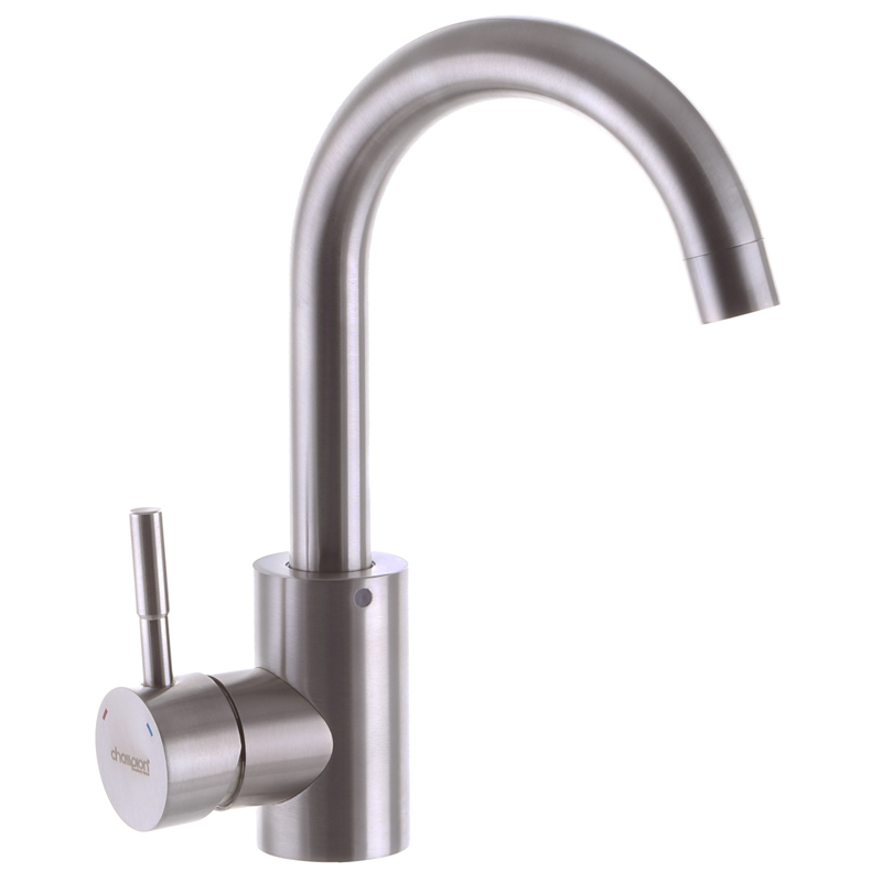 Смеситель д/умывальника нерж/сталь CHAMPION SUS-001(N) CHROME (без подводки) (10 шт/ящ) - Изображение №1