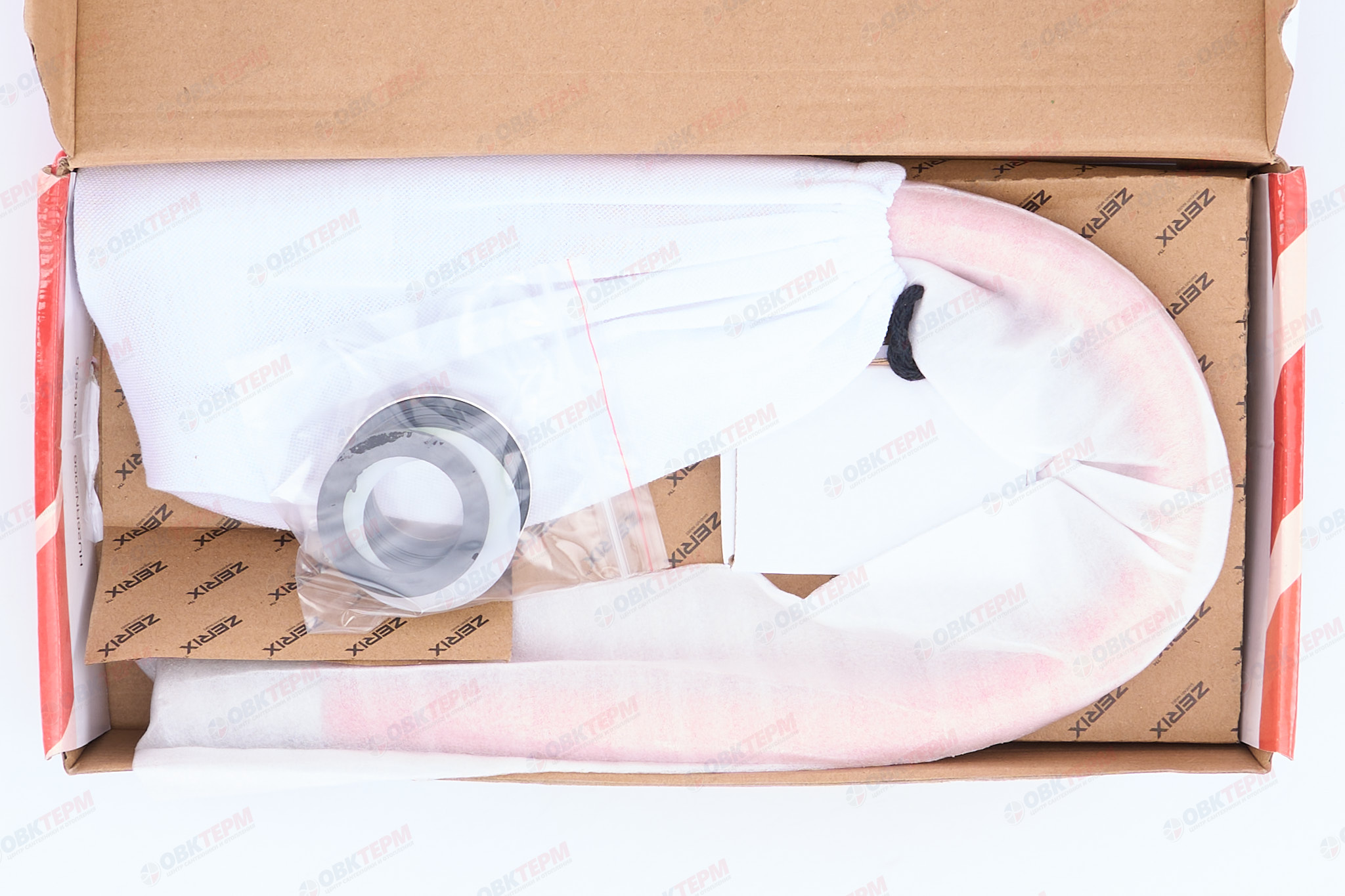 Смеситель д/кухни нерж/сталь REFLECTOR ZERIX TOR-011 (КРАСНЫЙ) 10 шт/ящ - миниатюра №6