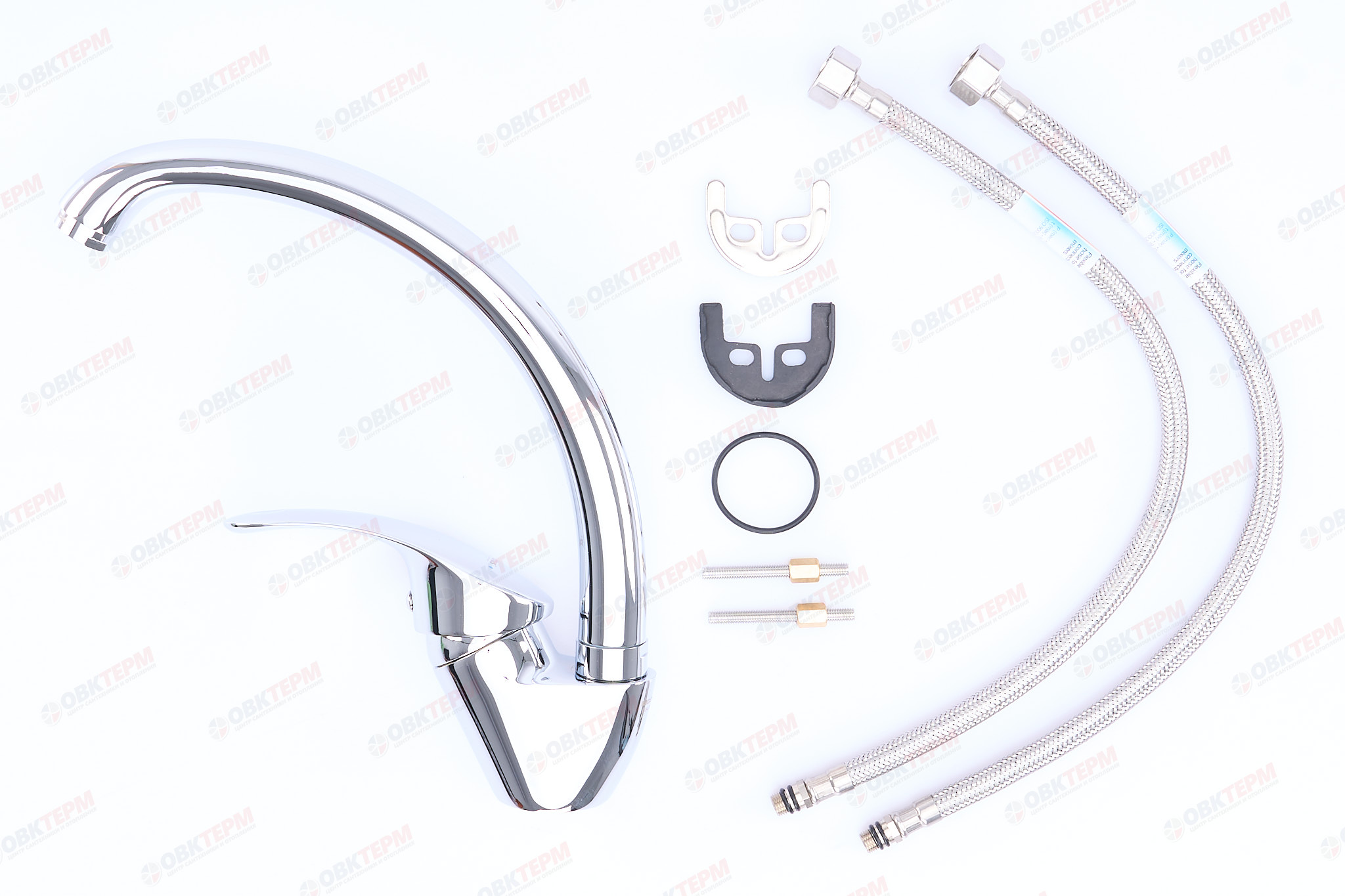 Смеситель д/кухни MIXXUS PREMIUM MAXX 011 Ø40 шпилька (10 шт/ящ) - Изображение №4