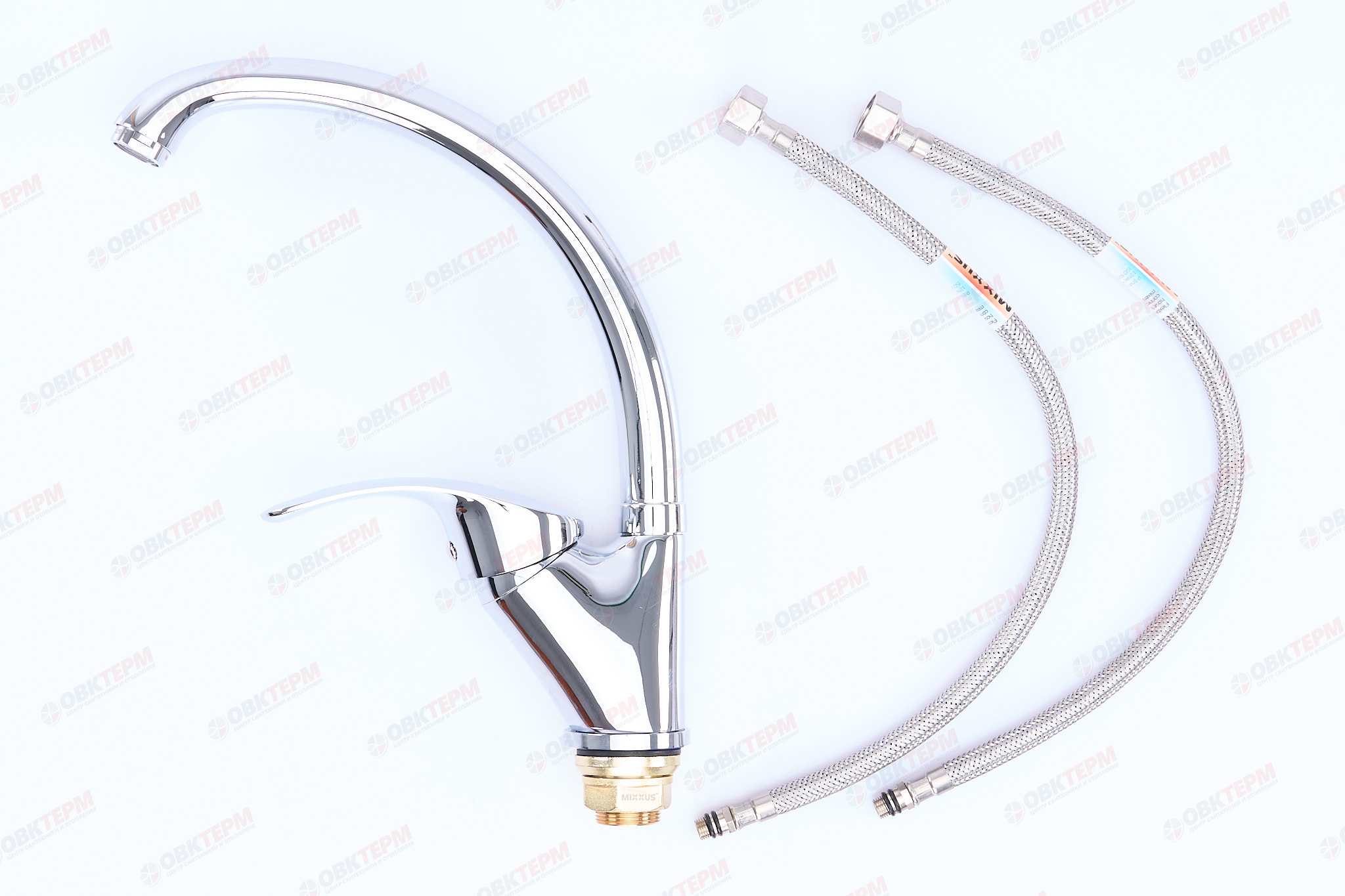 Смеситель д/кухни MIXXUS PREMIUM MAXX 777 Ø40  на ГАЙКЕ  (10 шт/ящ) - Изображение №4