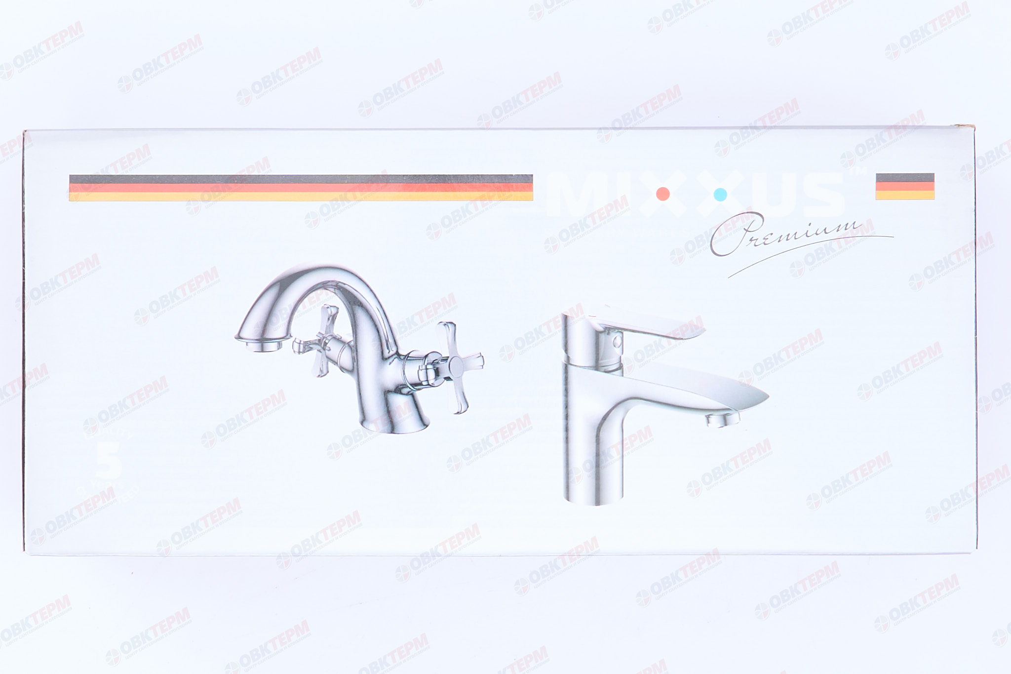 Смеситель д/ванны MIXXUS PREMIUM OPUS 006 Ø40 EURO  (8 шт/ящ) - миниатюра №8