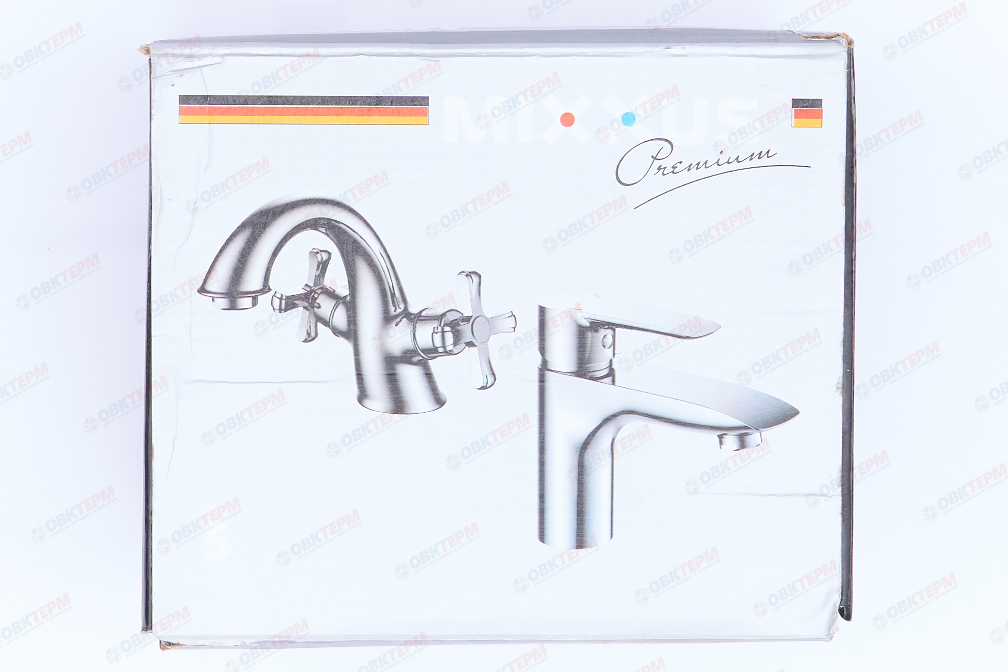 Смеситель д/ванны корот. MIXXUS PREMIUM OPUS 009 Ø40 EURO  (8 шт/ящ) - миниатюра №8