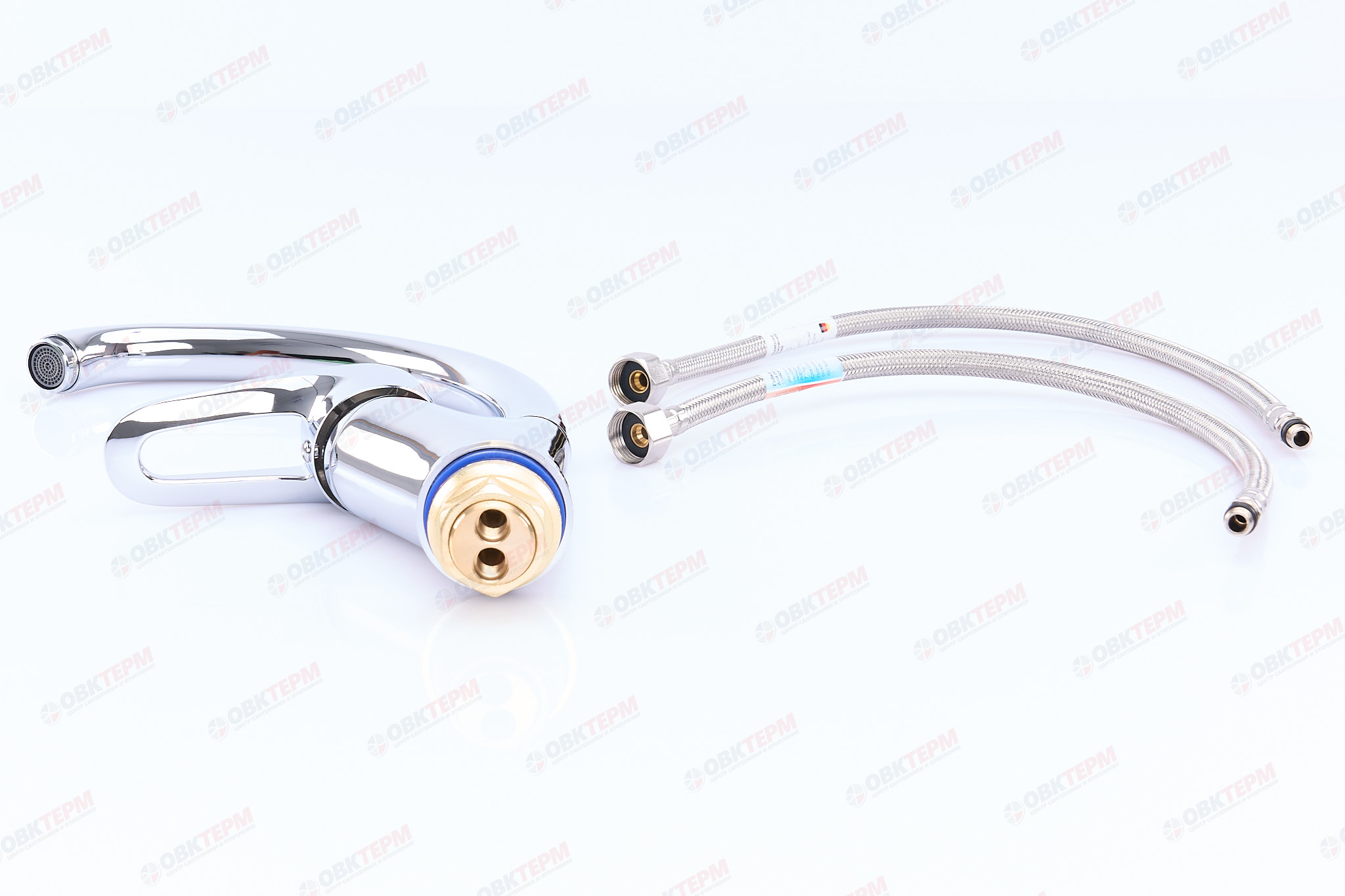 Смеситель д/кухни MIXXUS PREMIUM OPUS 777 Ø40 на ГАЙКЕ  (10 шт/ящ) - Изображение №3