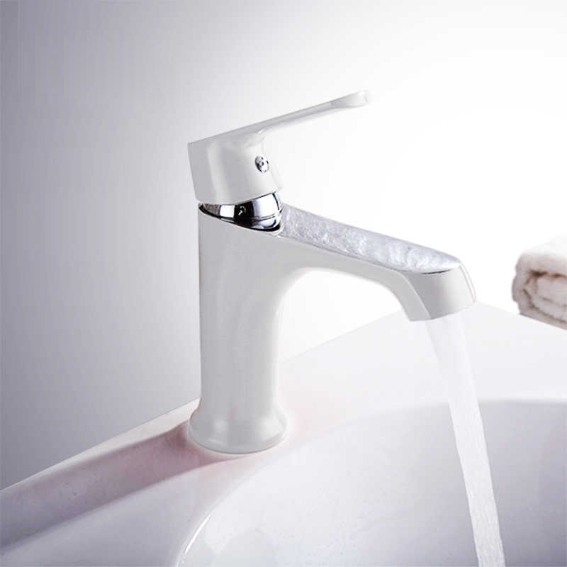 Смеситель д/умывальника MIXXUS PREMIUM TIGER 001 Ø35 ГАЙКА WHITE (10 шт/ящ) - Изображение №3