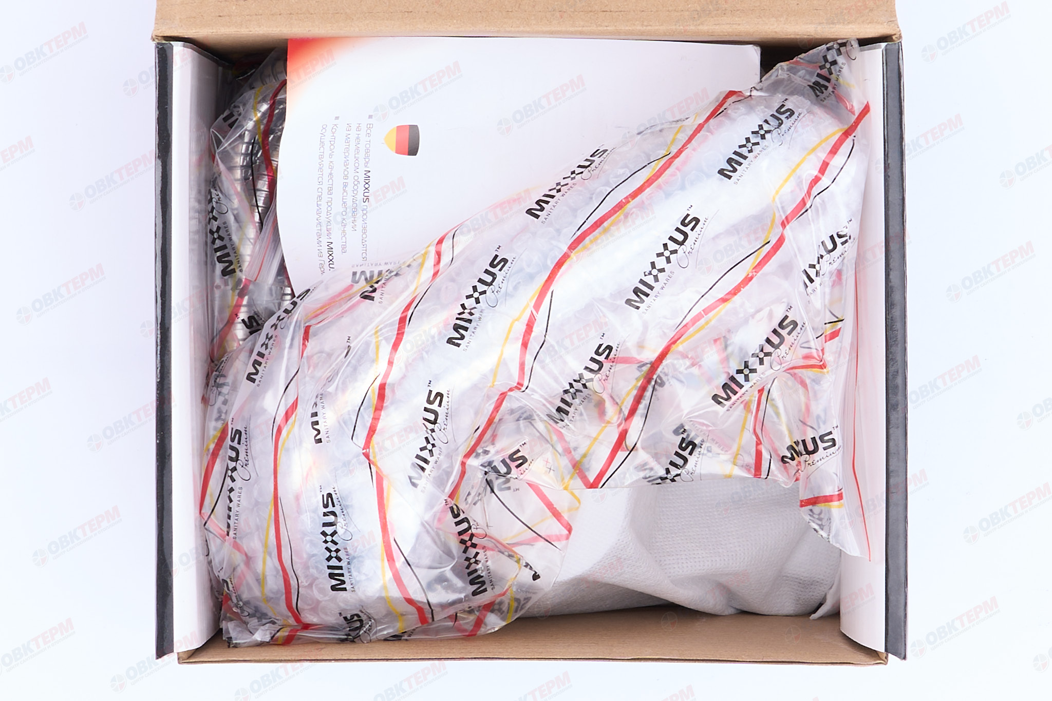 Смеситель д/ванны корот. MIXXUS PREMIUM XIDE 009 Ø40 EURO  (8 шт/ящ) - миниатюра №5