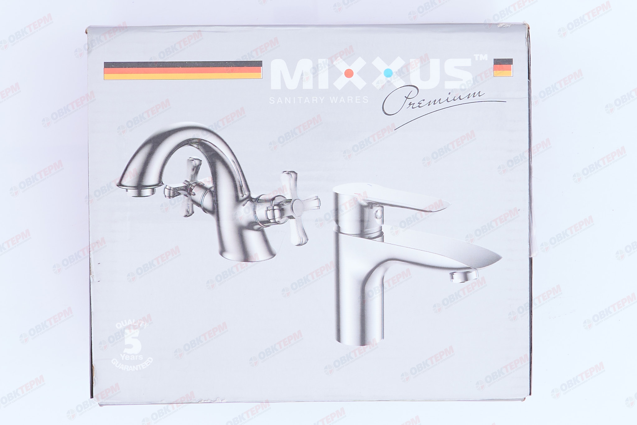 Смеситель д/ванны корот. MIXXUS PREMIUM XIDE 009 Ø40 EURO  (8 шт/ящ) - миниатюра №6