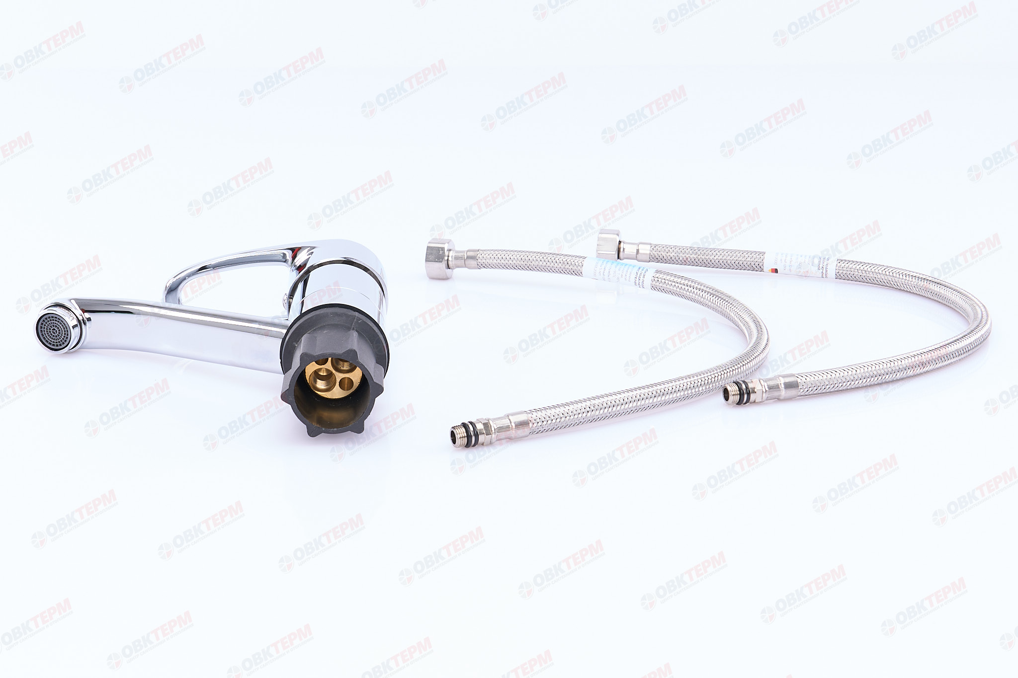 Смеситель д/кухни MIXXUS PREMIUM XIDE 555 Ø40 15 см на ГАЙКЕ  (10 шт/ящ) - миниатюра №5