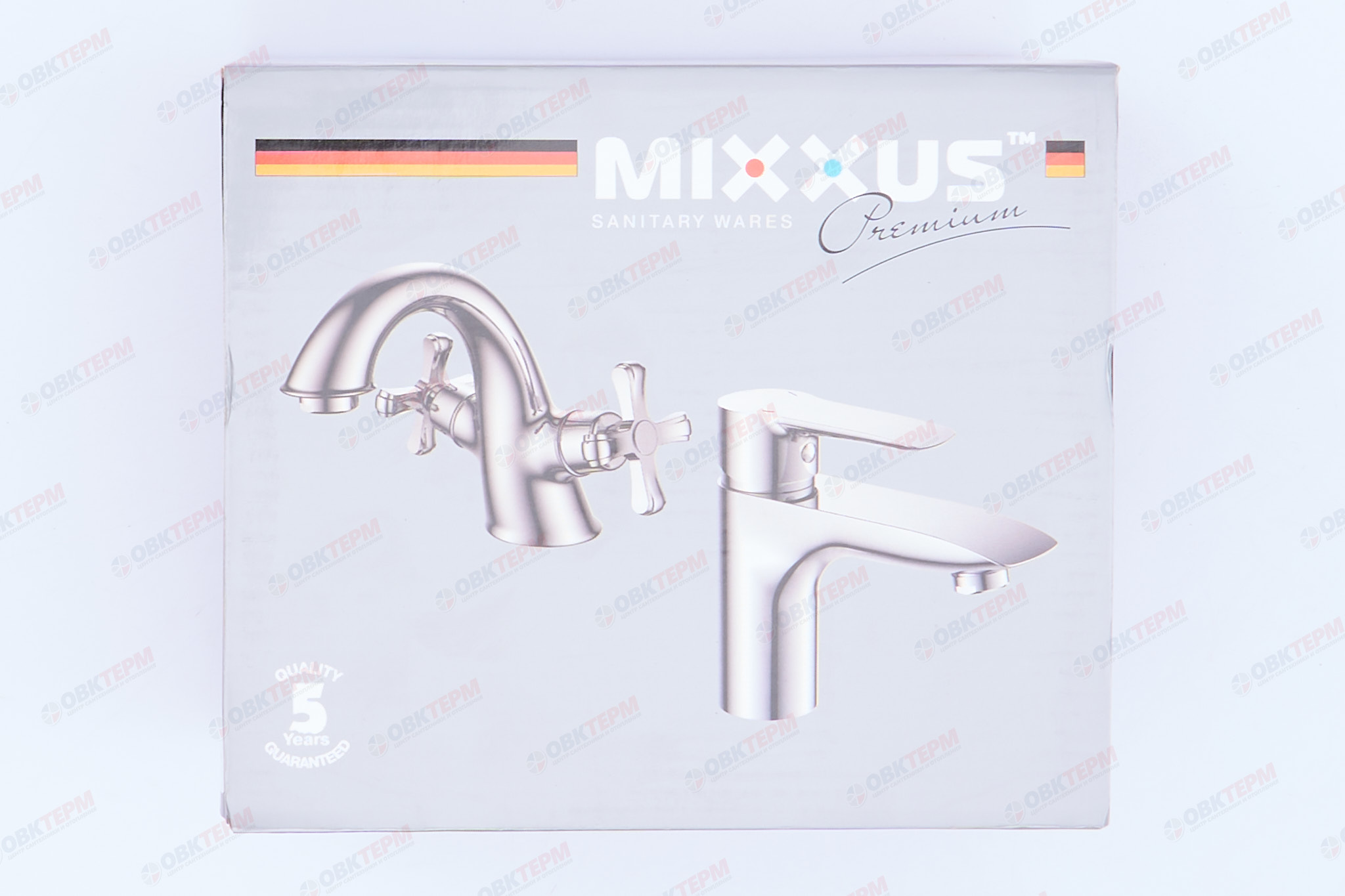 Смеситель д/ванны корот. MIXXUS PREMIUM ZEON 009 Ø4 EURO  (8 шт/ящ) - миниатюра №7