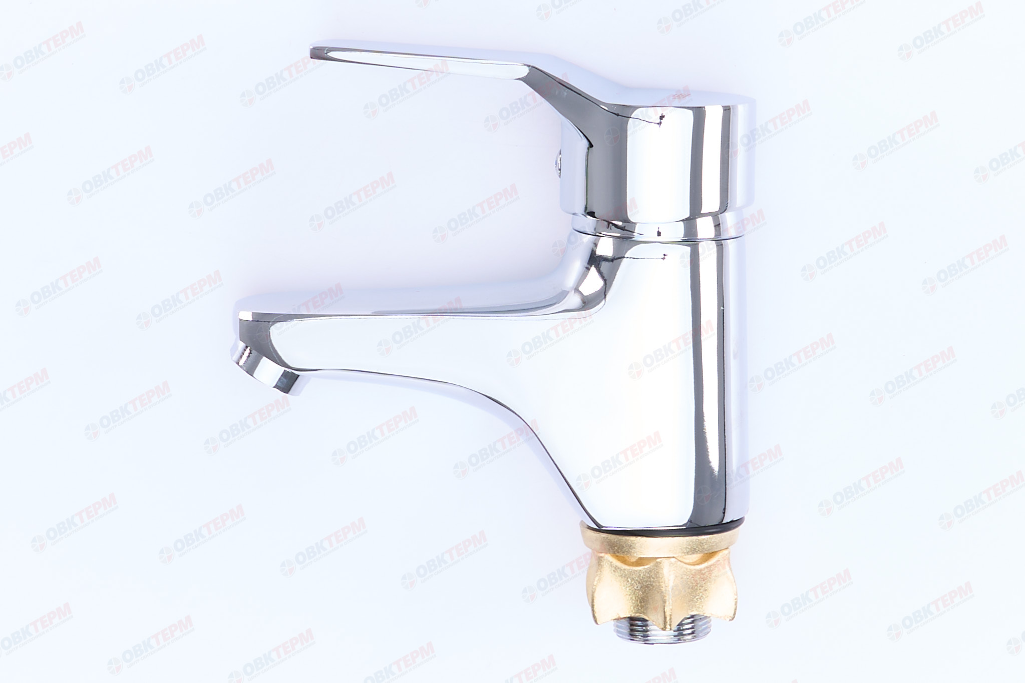 Смеситель д/умывальника ZERIX BIT-A 183 Ø40 ГАЙКА (10 шт/ящ) - Изображение №3