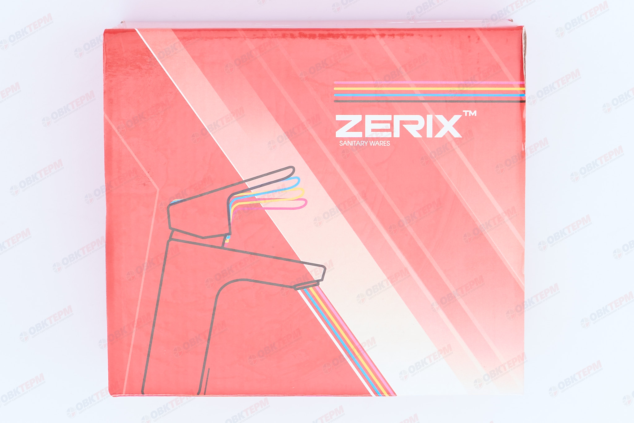 Смеситель д/умывальника ZERIX BIT-A 183 Ø40 ГАЙКА (10 шт/ящ) - миниатюра №7