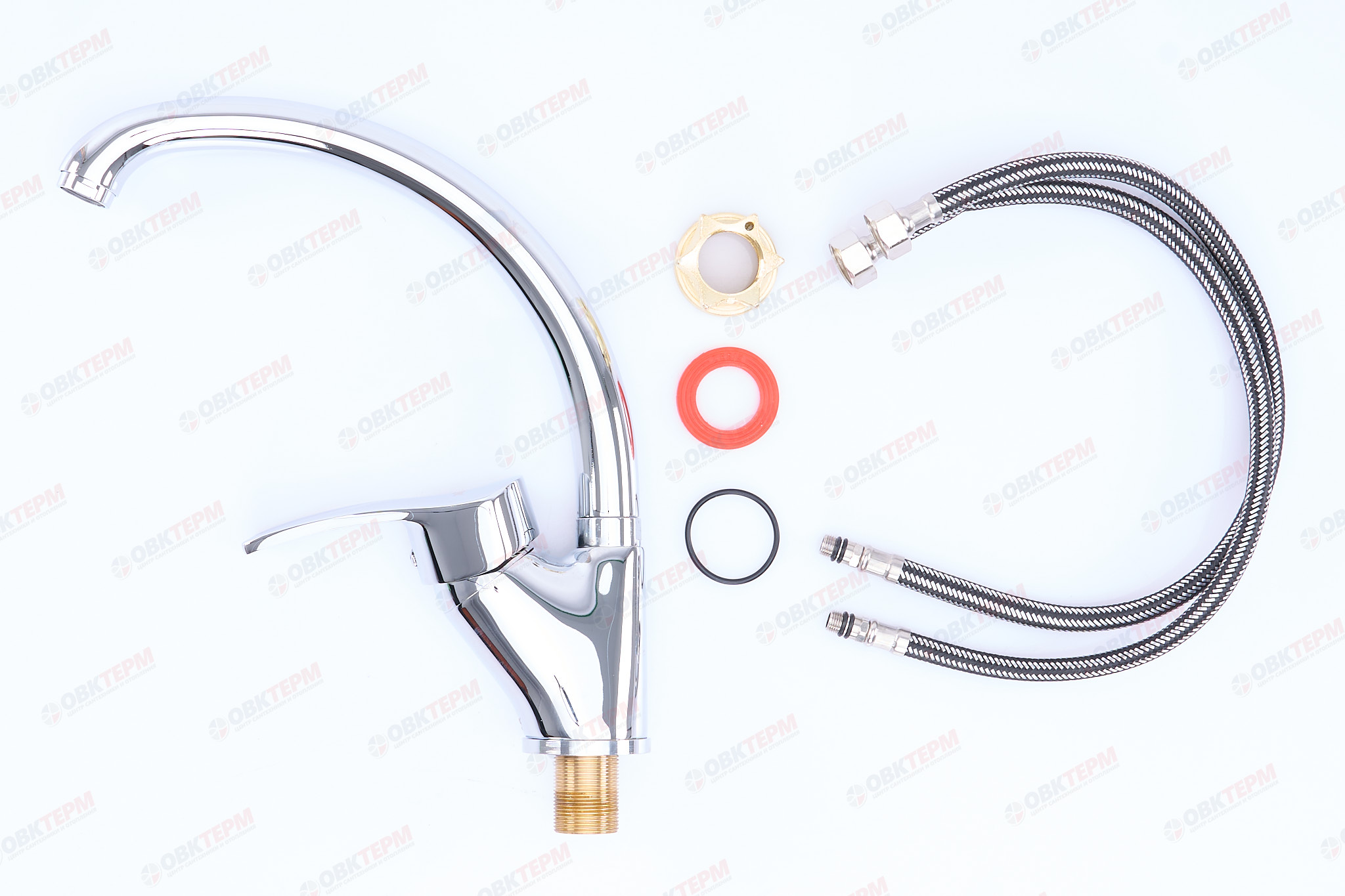 Смеситель д/кухни ZERIX DYU 279 Ø40 на ГАЙКЕ (10 шт/ящ) - Изображение №2