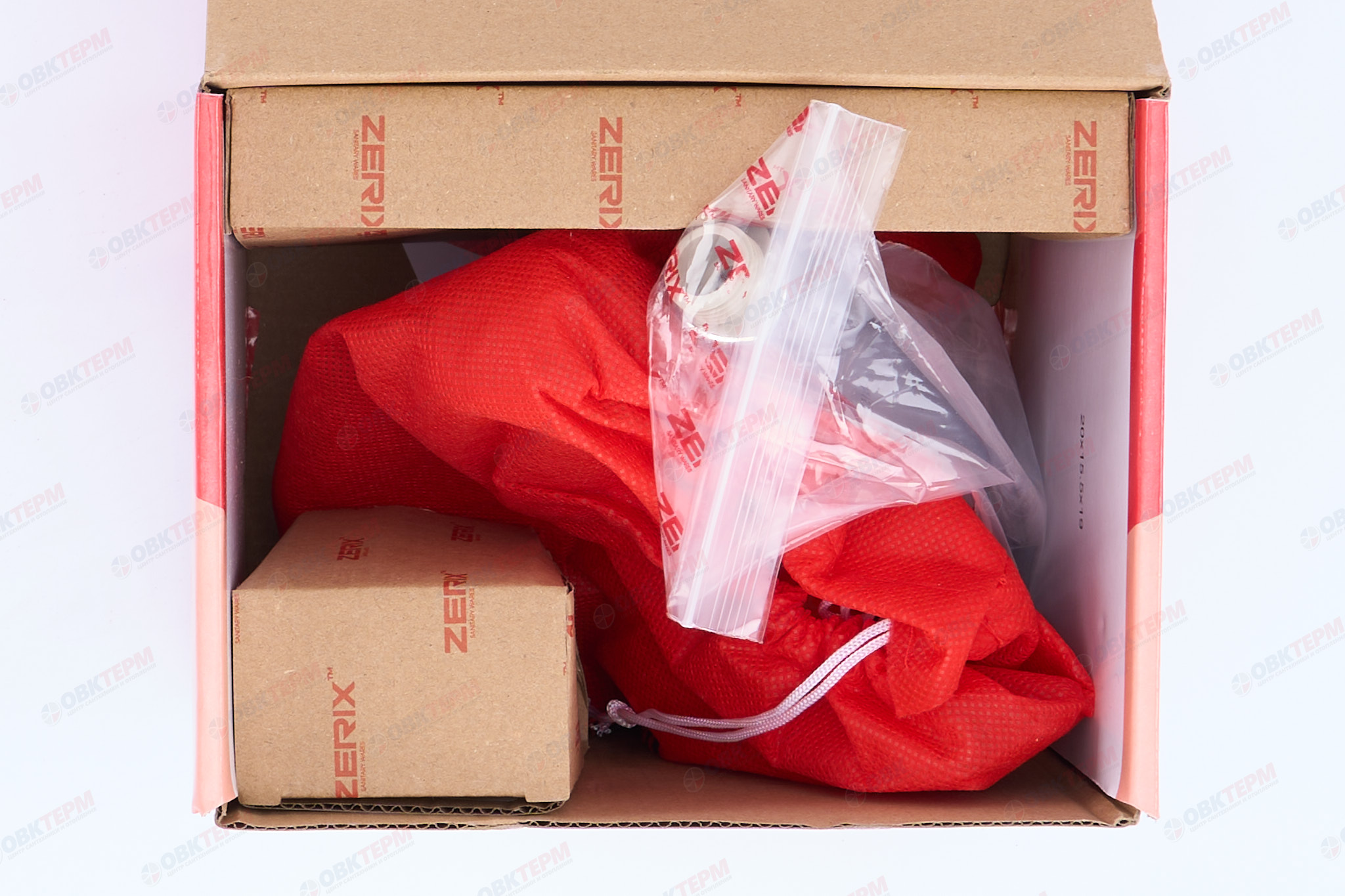 Смеситель д/ванны корот. ZERIX FAD 183 Ø40  (6 шт/ящ) - Изображение №4