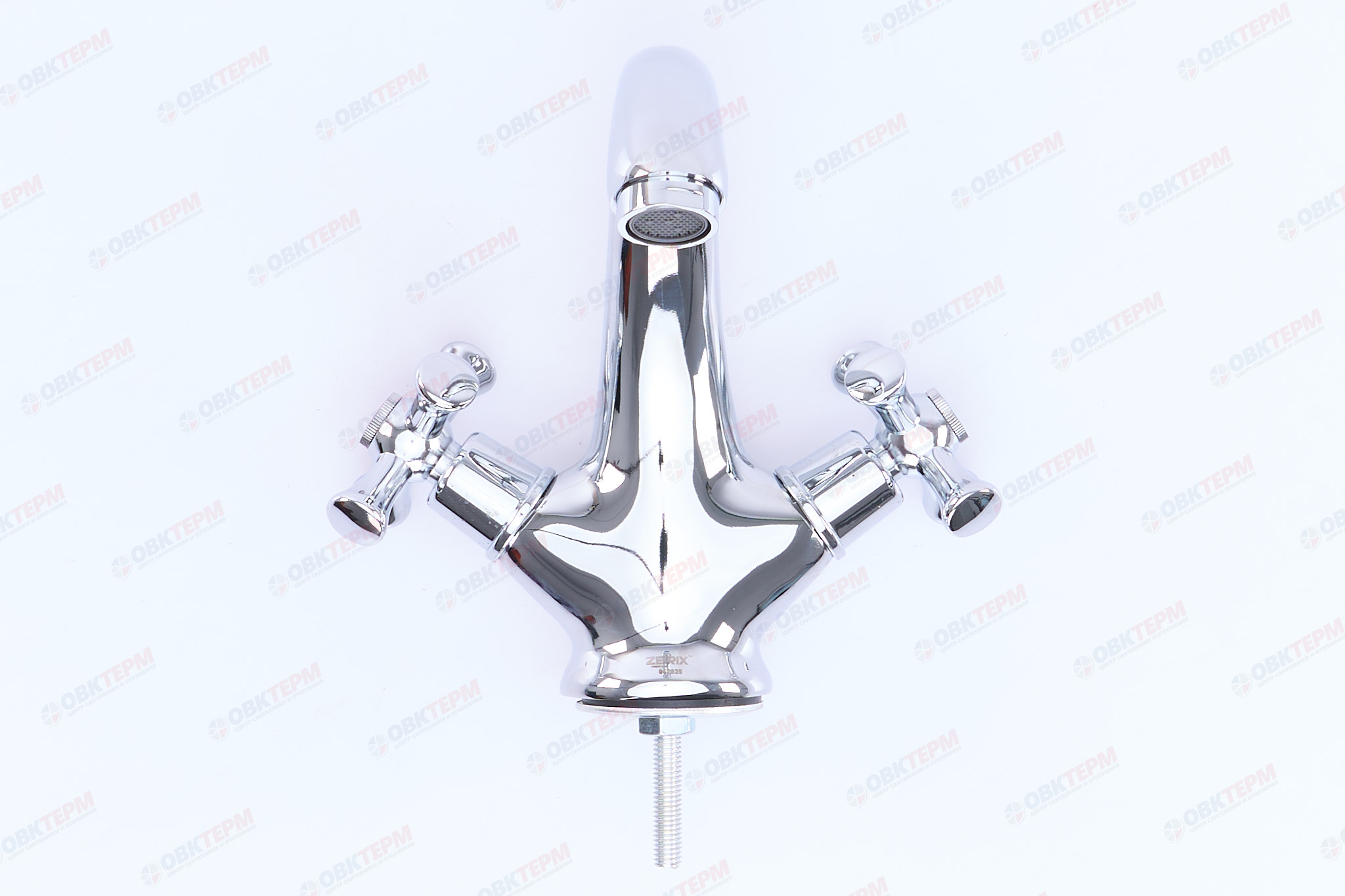 Смеситель д/умывальника буксовый ZERIX JAP 827  (10 шт/ящ) - Изображение №4